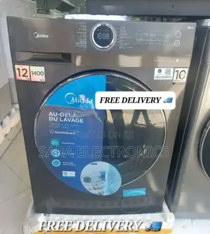 ■Midea Auto-matice 12/8kg Front-load Washing Machine ■Free Delivery ■