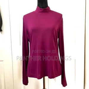 Eddie Bauer Turtle Neck With Back Zipper Sweaters