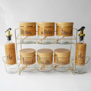 Glass Storage Jar Set