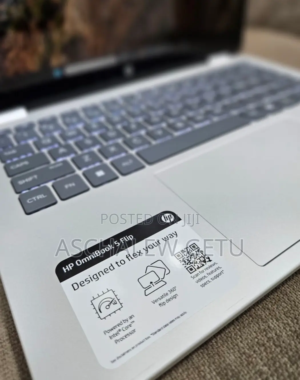New Laptop HP OmniBook 5 Flip 16GB Intel Core 7 SSD 1T