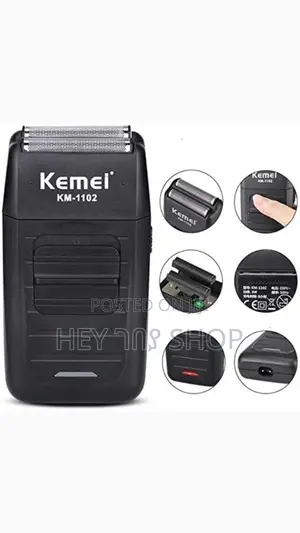 Kemei Rechargeable Electric Shaver / ሼቨር