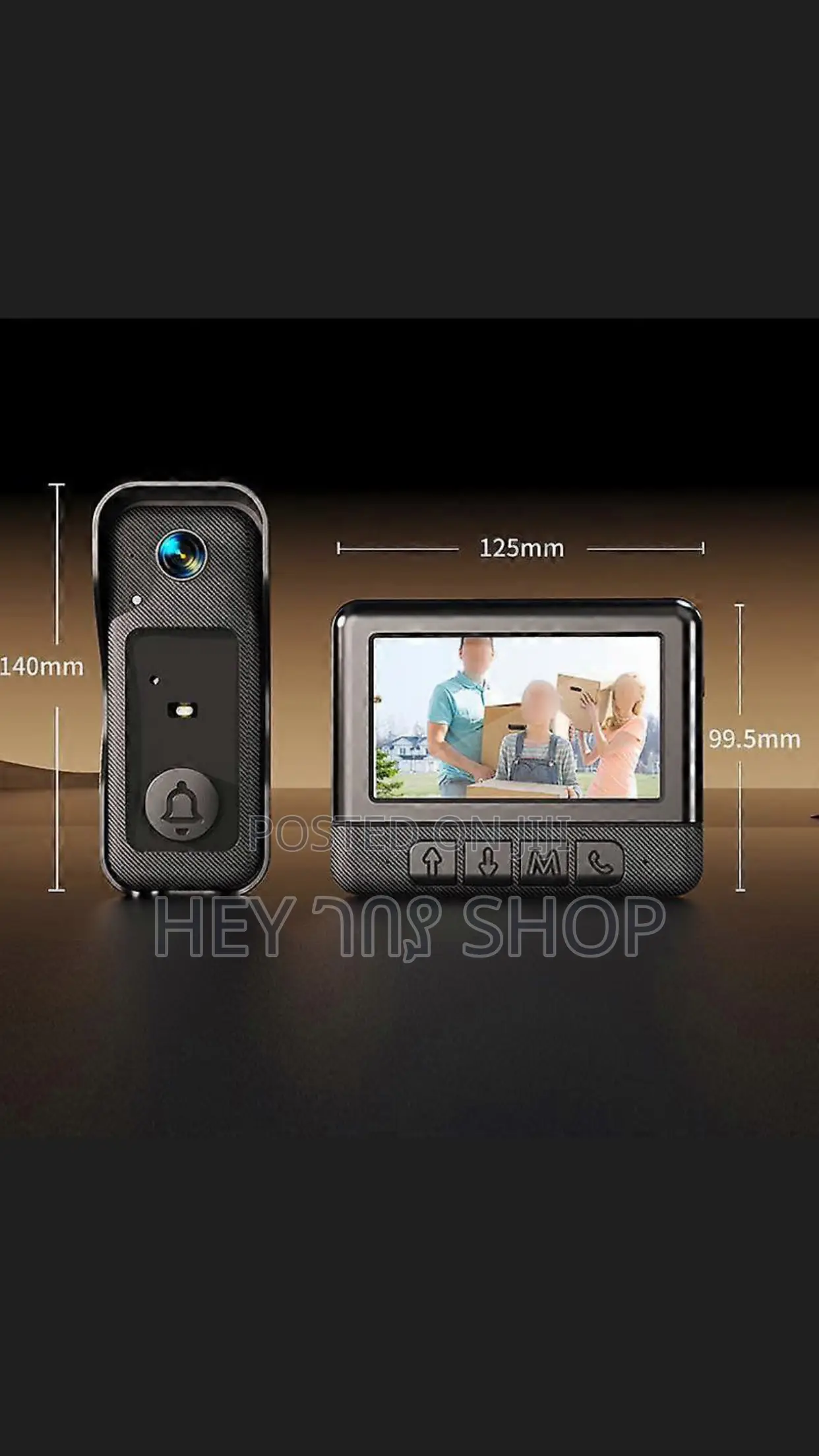 X6 Video Doorbell Camera / የበር ደውል ከ ካሜራ ጋር