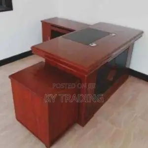 L Shape Managerial Office Table(Size 160cm)