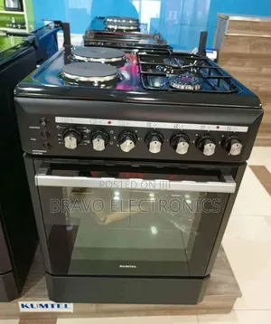  Kumtel 60×60 Black Oven – Elegant, Powerful Reliable! 