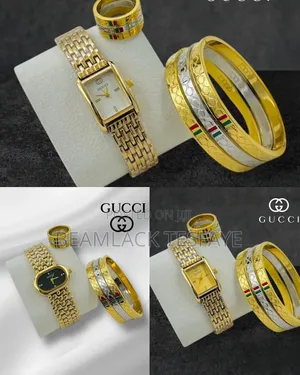 3 in 1 Ladies' Watch Set With Matching Bracelet Ring