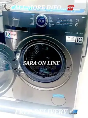 Midea Auto-Matice Orignal Washing Machine 12/8kg Free Delivery