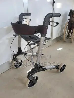 Walking, Featuring Four Wheels, a Seat With a Backrest Hand Brakes