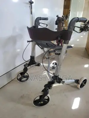 Walker With Seat及二height-Adjustable to Fit the User's Needs.