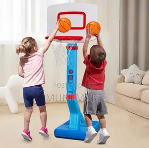 Basketball Hoop Stand With Metal Frame Ball