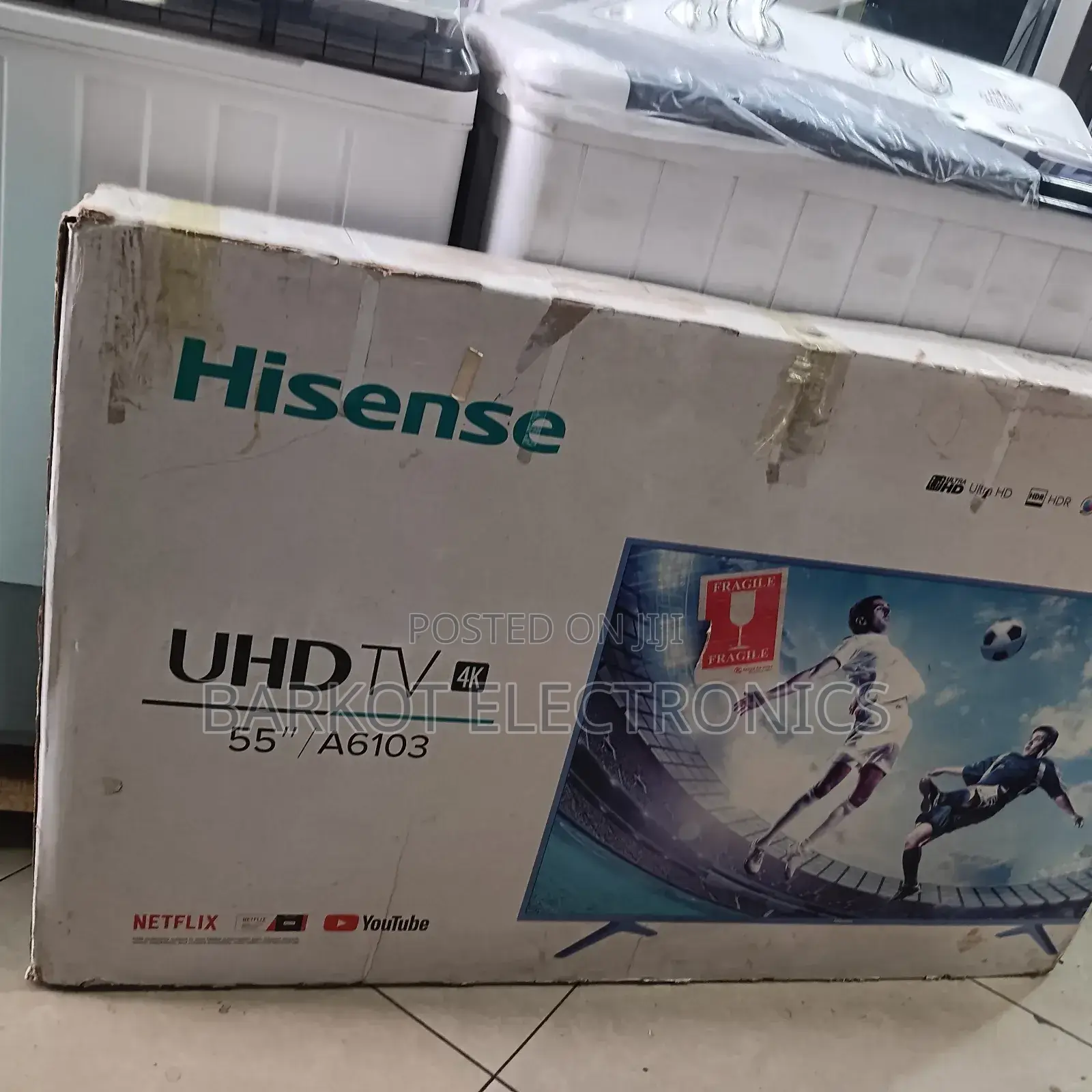 Hisenese Smart Qled Tv 55 Inch Framless Andraid