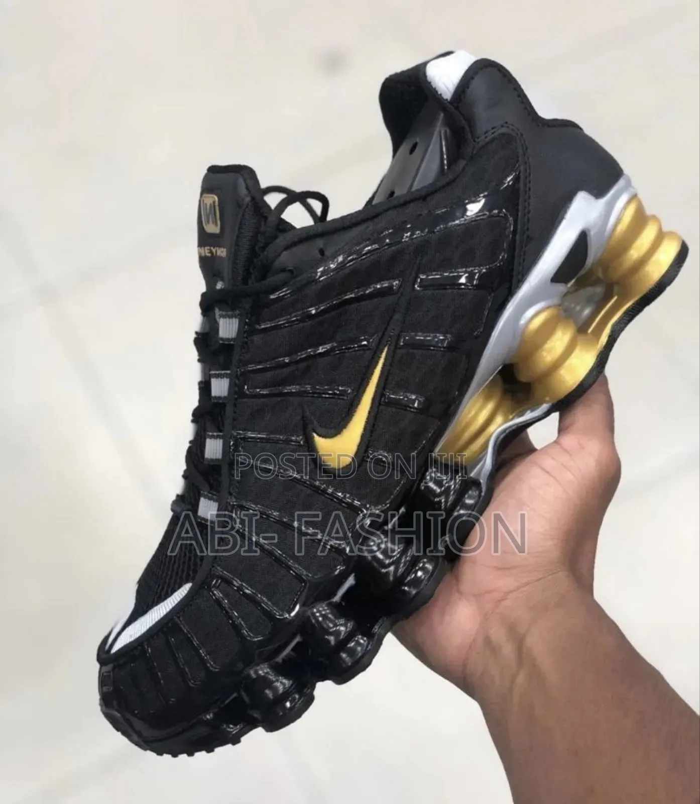Nike Shox Golden Black Original