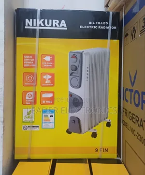 Nikura Oil Filled Electric Radiator 9 Fin