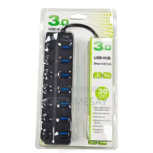 Usb Hub 7 Port Usb Hub Splitter With Custom on/Off Switch
