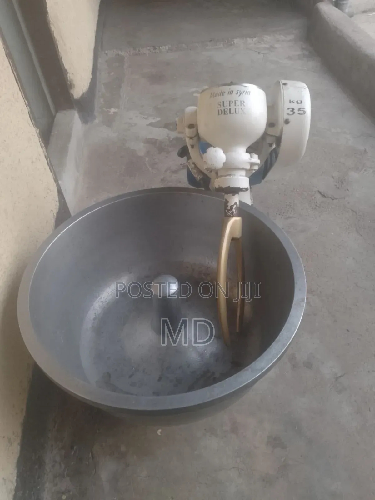 Industrial Dough Mixer –Super Deluxe 35kg (Made in Syria)