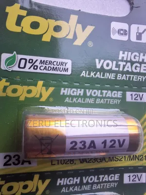 23a 12v Alkaline Battery