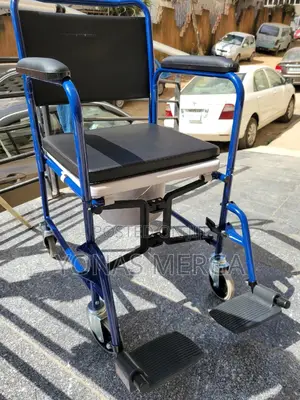 Toilet Chair囗又commode Transfer Chair Comes With Drop Down Armrests
