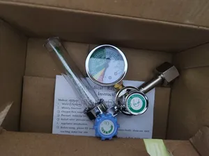 Oxygen Gauge and Regulator With Filter and Tube