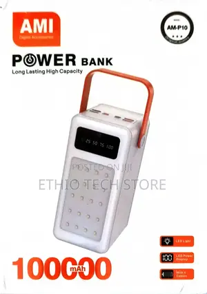 Solar 100000mah Power Bank