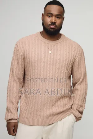 Boohooman Brand Plus Size Men's Jumpers Pre-Order All Sizes