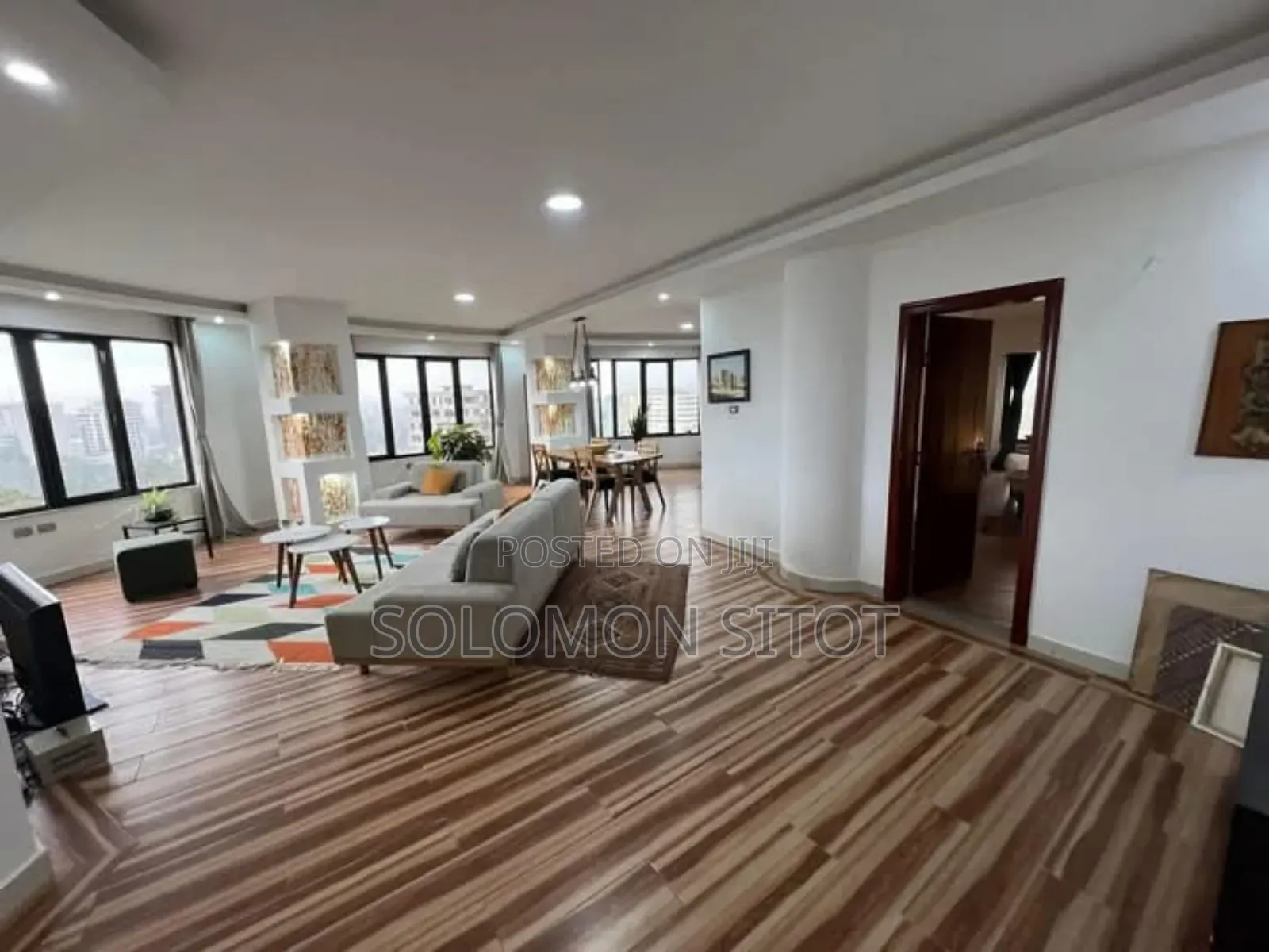 Furnished 3bdrm Apartment in Three Bedrooms, Arada for rent