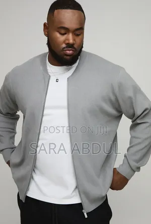 Boohooman Brand Plus Size Men's Bomber Jacket Pre-Order
