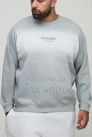 Boohooman Brand Plus Size Jumper Pre-Order