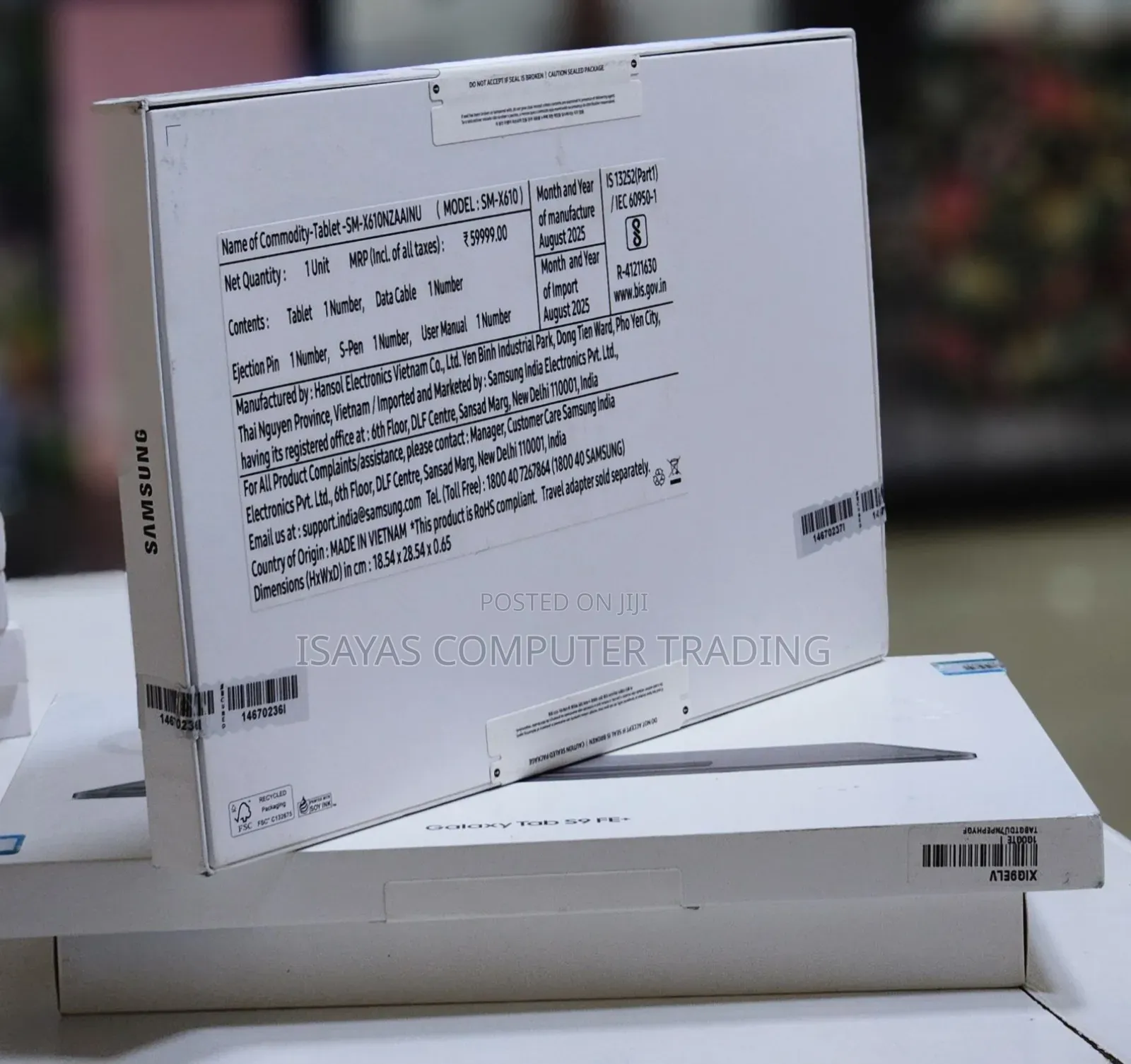 New Samsung Galaxy Tab S9 FE 128 GB